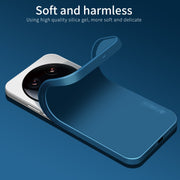For Xiaomi 14 Ultra PINWUYO Sense Series Liquid Silicone TPU Phone Case(Green)