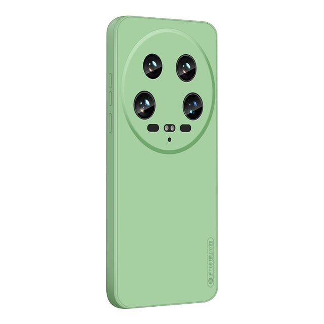 For Xiaomi 14 Ultra PINWUYO Sense Series Liquid Silicone TPU Phone Case(Green)