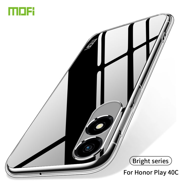 For Honor Play 40C / X5 Plus MOFI Ming Series Ultra-thin TPU Phone Case(Transparent) - Honor Cases by MOFI | Online Shopping South Africa | PMC TechLife | Buy Now Pay Later Mobicred