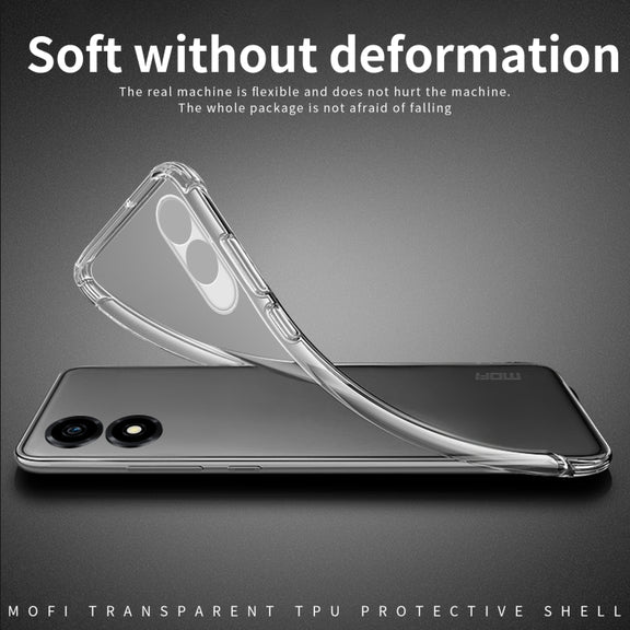 For Honor Play 40C / X5 Plus MOFI Ming Series Ultra-thin TPU Phone Case(Transparent)