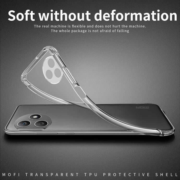 For Honor X50i Pro / X50i+ MOFI Ming Series Ultra-thin TPU Phone Case(Transparent) - Honor Cases by MOFI | Online Shopping South Africa | PMC TechLife | Buy Now Pay Later Mobicred