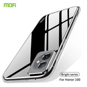 For Honor 100 MOFI Ming Series Ultra-thin TPU Phone Case(Transparent)