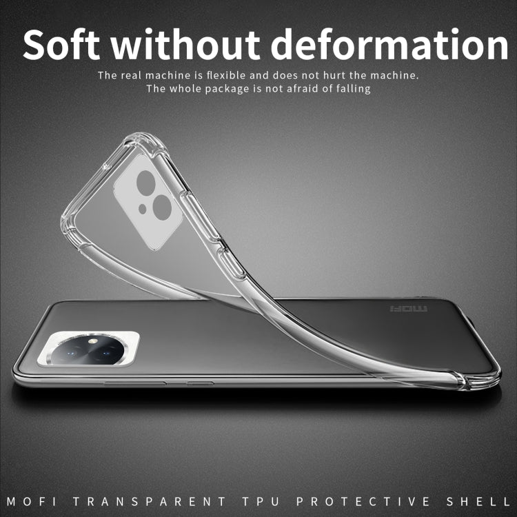 For Honor 100 MOFI Ming Series Ultra-thin TPU Phone Case(Transparent) - Honor Cases by MOFI | Online Shopping South Africa | PMC TechLife | Buy Now Pay Later Mobicred