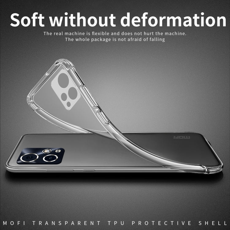 For Honor 90 GT MOFI Ming Series Ultra-thin TPU Phone Case(Transparent) - Honor Cases by MOFI | Online Shopping South Africa | PMC TechLife | Buy Now Pay Later Mobicred
