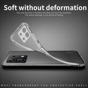 For Xiaomi Redmi Note 13 Pro 4G MOFI Ming Series Ultra-thin TPU Phone Case(Transparent)