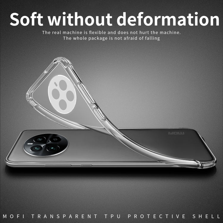 For Realme 12 Pro/ 12 Pro+ MOFI Ming Series Ultra-thin TPU Phone Case(Transparent)