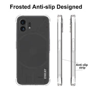 For Nothing Phone 2 ENKAY Transparent TPU Shockproof Phone Case with Glass Film
