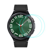 For Samsung Galaxy Watch6 Classic / Ultra 47mm 2pcs ENKAY 0.2mm 9H Tempered Glass Screen Protector Watch Film