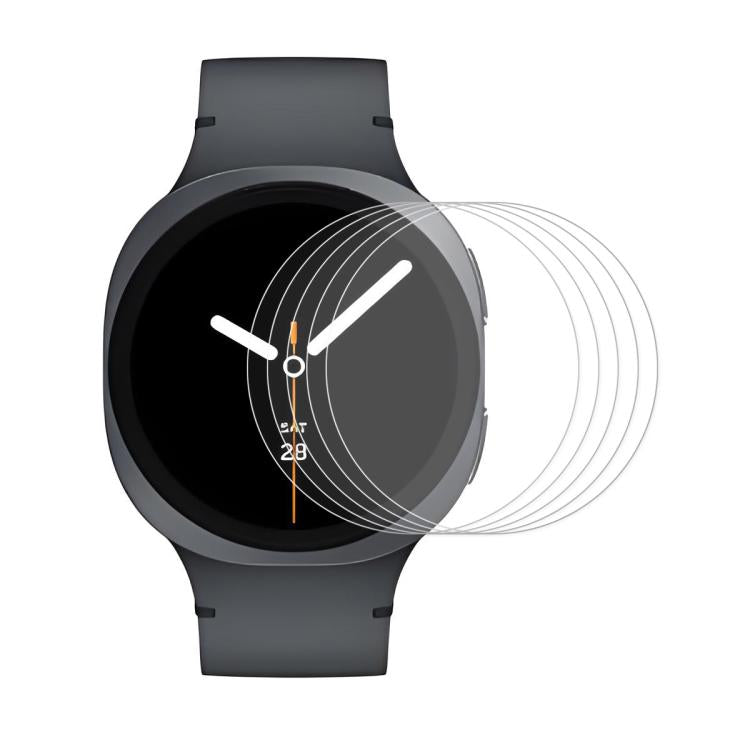 For Samsung Galaxy Watch8 44mm 5pcs ENKAY 0.2mm 9H Tempered Glass Screen Protector Watch Film - free shipping - PMC TechLife - Order now!