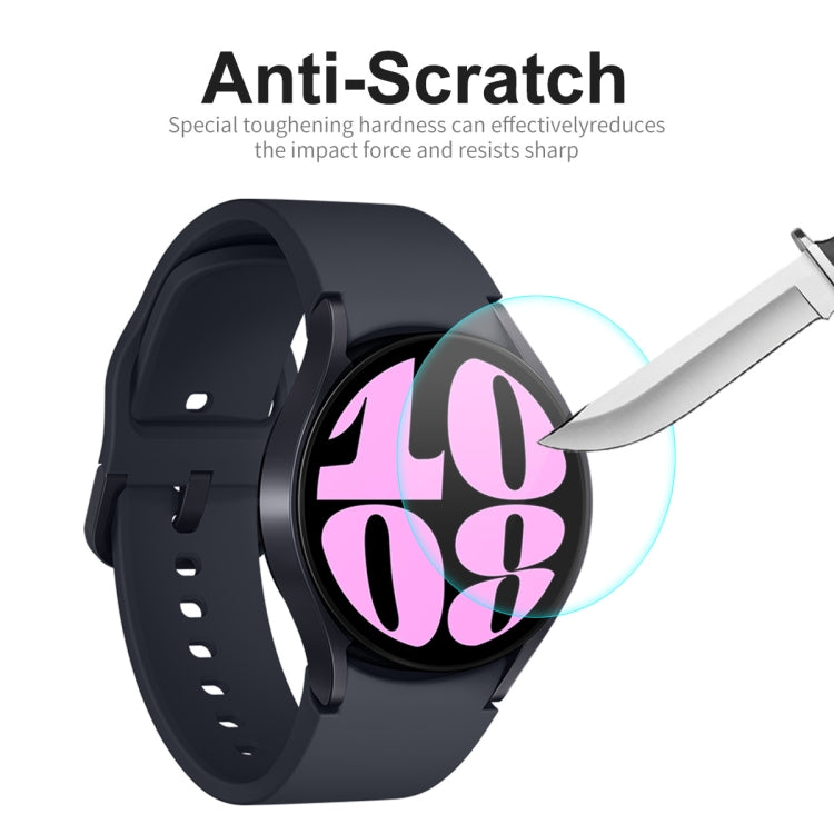 For Samsung Galaxy Watch6 / Watch7 40mm 10pcs ENKAY 0.2mm 9H Tempered Glass Screen Protector Watch Film