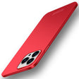 For iPhone 15 Pro Max PINWUYO Micro-Frosted PC Ultra-thin Hard Phone Case with Magsafe Magnetic Ring(Red) - iPhone 15 Pro Max Cases by PINWUYO | Online Shopping South Africa | PMC TechLife | Buy Now Pay Later Mobicred
