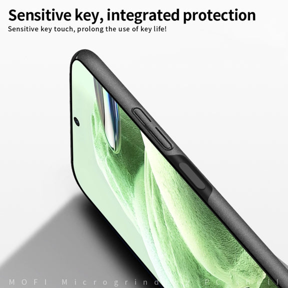 For Xiaomi Redmi Note 12 Global /Poco X5 5G MOFI Fandun Series Frosted PC Ultra-thin All-inclusive Phone Case(Black)