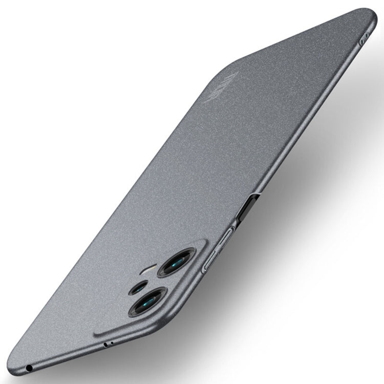 For Xiaomi Redmi Note 12 Global /Poco X5 5G MOFI Fandun Series Frosted PC Ultra-thin All-inclusive Phone Case(Gray) - Xiaomi Cases by MOFI | Online Shopping South Africa | PMC TechLife