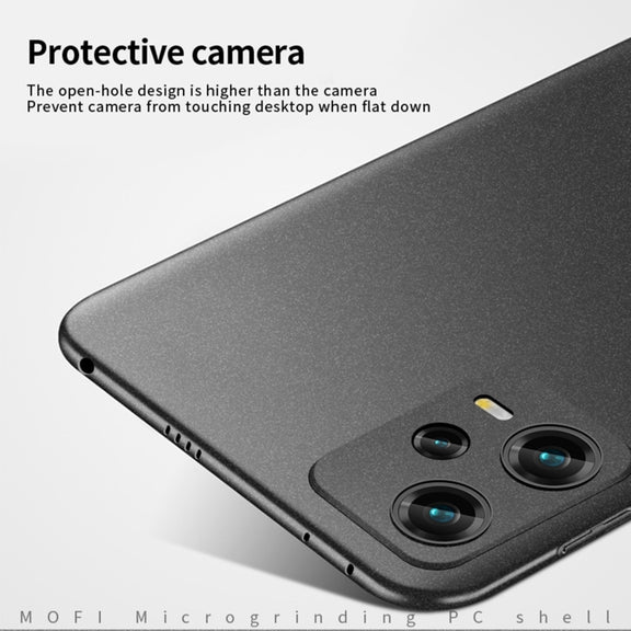 For Xiaomi Redmi Note 12 Pro Global MOFI Fandun Series Frosted PC Ultra-thin All-inclusive Phone Case(Red)