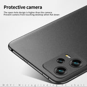 For Xiaomi Redmi Note 12 Pro+ Global MOFI Fandun Series Frosted PC Ultra-thin All-inclusive Phone Case(Black)