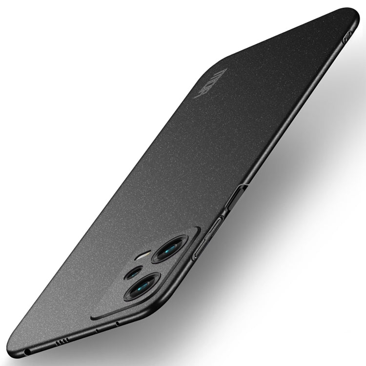 For Xiaomi Redmi Note 12 Pro+ Global MOFI Fandun Series Frosted PC Ultra-thin All-inclusive Phone Case(Black) - Xiaomi Cases by MOFI | Online Shopping South Africa | PMC TechLife | Buy Now Pay Later Mobicred