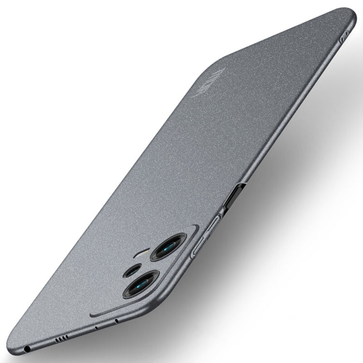 For Xiaomi Redmi Note 12 Pro+ Global MOFI Fandun Series Frosted PC Ultra-thin All-inclusive Phone Case(Gray) - Xiaomi Cases by MOFI | Online Shopping South Africa | PMC TechLife
