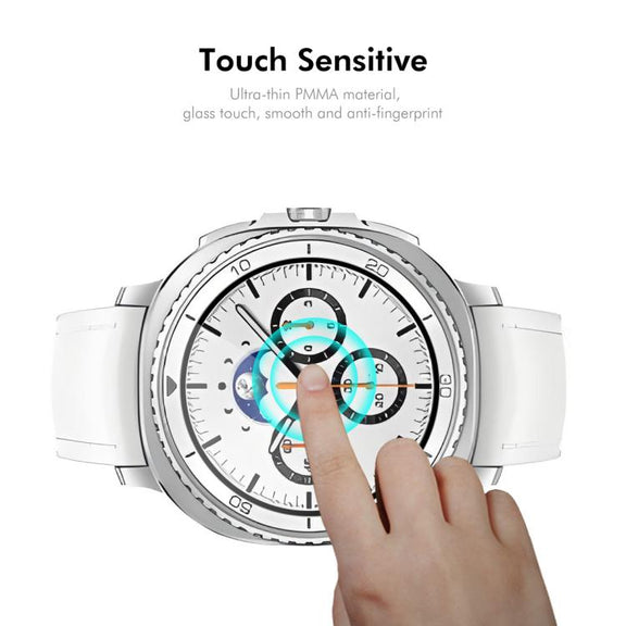 For Samsung Galaxy Watch8 Classic 46mm ENKAY 3D Full Coverage Soft PC Edge PMMA HD Screen Film