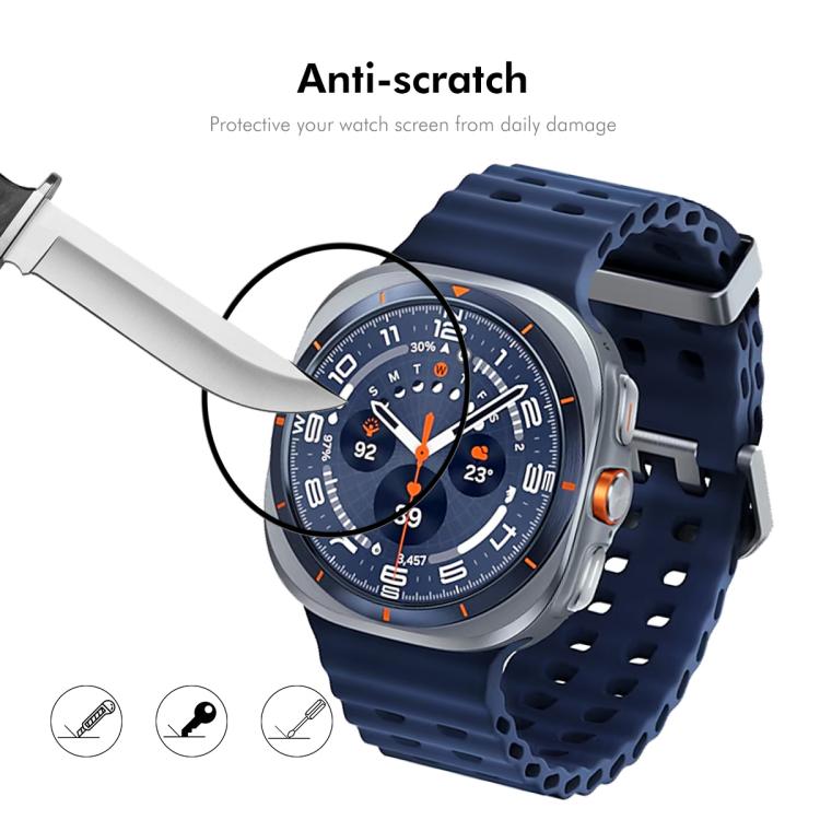 For Samsung Galaxy Watch Ultra 47mm / Ultra 2025 ENKAY 3D Full Coverage Soft PC Edge PMMA HD Screen Film - free shipping - PMC TechLife - Order now!