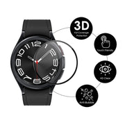 For Samsung Galaxy Watch6 Classic 43mm 2pcs ENKAY 3D Full Coverage Soft PC Edge PMMA HD Screen Film