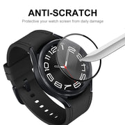 For Samsung Galaxy Watch6 Classic 43mm 2pcs ENKAY 3D Full Coverage Soft PC Edge PMMA HD Screen Film
