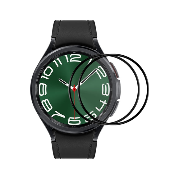 For Samsung Galaxy Watch6 Classic / Ultra 47mm 2pcs ENKAY 3D Full Coverage Soft PC Edge PMMA HD Screen Film