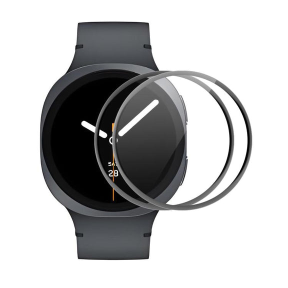 For Samsung Galaxy Watch8 44mm 2pcs ENKAY 3D Full Coverage Soft PC Edge PMMA HD Screen Film