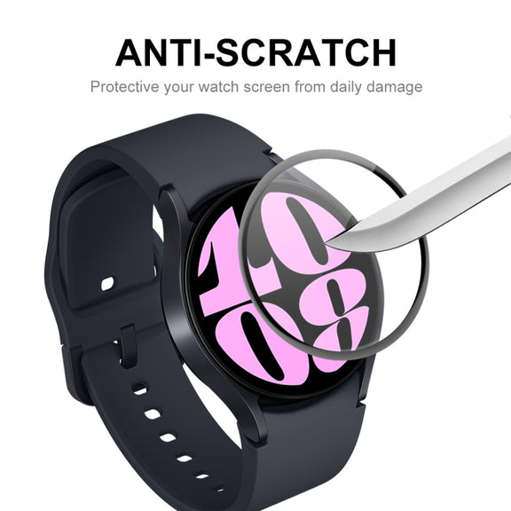 For Samsung Galaxy Watch6 / Watch7 40mm 5pcs ENKAY 3D Full Coverage Soft PC Edge PMMA HD Screen Film