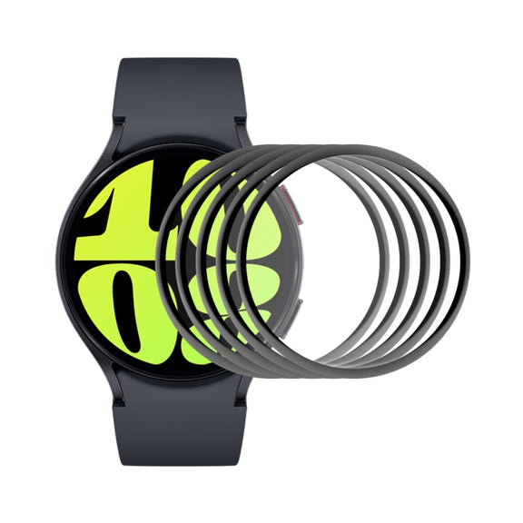 For Samsung Galaxy Watch6 / Watch7 44mm 5pcs ENKAY 3D Full Coverage Soft PC Edge PMMA HD Screen Film