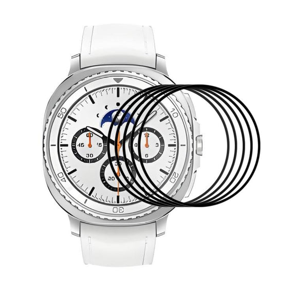 For Samsung Galaxy Watch8 Classic 46mm 5pcs ENKAY 3D Full Coverage Soft PC Edge PMMA HD Screen Film