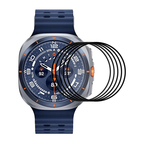 For Samsung Galaxy Watch Ultra 47mm / Ultra 2025 5pcs ENKAY 3D Full Coverage Soft PC Edge PMMA HD Screen Film