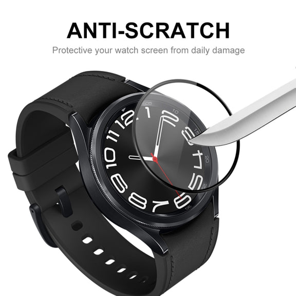 For Samsung Galaxy Watch6 Classic 43mm 10pcs ENKAY 3D Full Coverage Soft PC Edge PMMA HD Screen Film