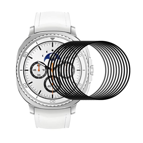 For Samsung Galaxy Watch8 Classic 46mm 10pcs ENKAY 3D Full Coverage Soft PC Edge PMMA HD Screen Film