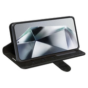 For Samsung Galaxy S25 Ultra 5G R64 Texture Horizontal Flip Leather Phone Case(Black)