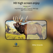 For iPhone 16 Plus PINWUYO 9H 2.5D Full Screen Tempered Glass Film(Black)