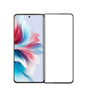 For OPPO Reno11 F PINWUYO 9H 2.5D Full Screen Tempered Glass Film(Black)