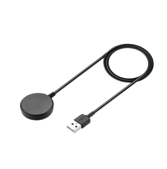 For Samsung Galaxy Watch FE 40mm USB Interface Magnetic Watch Charger(Black)