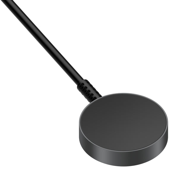For Samsung Galaxy Watch Ultra 47mm Type-C Port Magnetic Metal Watch Charger(Black)
