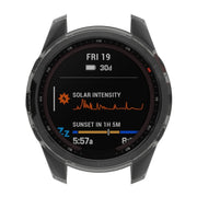 For Garmin Epix Pro 47mm Half-Package TPU Watch Protective Case(Transparent Blue)