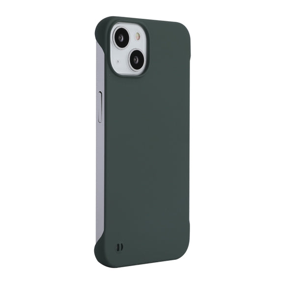 For iPhone 15 Plus ENKAY Ultra-thin Matte Frameless PC Phone Case(Dark Green)