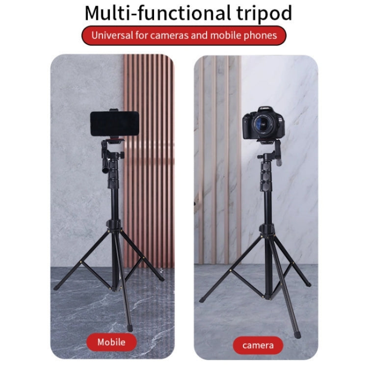 JMARY KP2206 Multi-functional Adjustable Portable Camera Tripod 1.7m Floor Stand - Tripods by Jmary | Online Shopping South Africa | PMC TechLife | Buy Now Pay Later Mobicred