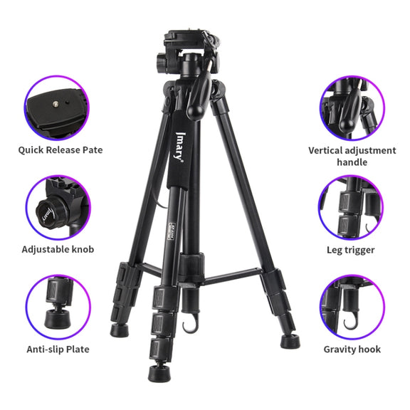 JMARY KP2254 Three colors are available Cell Phone SLR Outdoor Photography Tripod Stand(Blue)