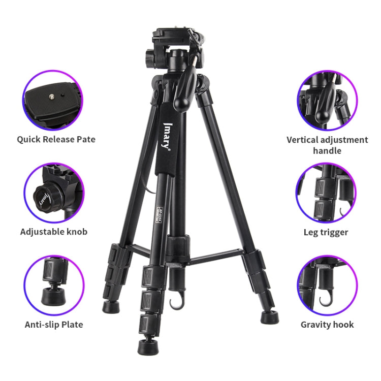 JMARY KP2254 Three colors are available Cell Phone SLR Outdoor Photography Tripod Stand(Blue)