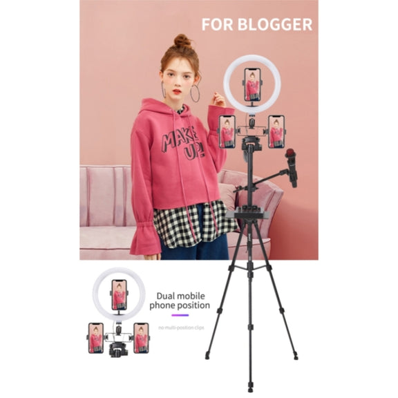 JMARY KP2254 Three colors are available Cell Phone SLR Outdoor Photography Tripod Stand(Black)