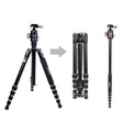 JMARY KT255+NB36 Aluminum Alloy Outdoor Shooting Tripod Detachable SLR Camera Tripod - free shipping - PMC TechLife - Order now!