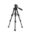 JMARY KP-2203 Portable Aluminum Alloy Telescopic SLR Camera Phone Photography Tripod(Black) - Tripods by Jmary | Online Shopping South Africa | PMC TechLife | Buy Now Pay Later Mobicred