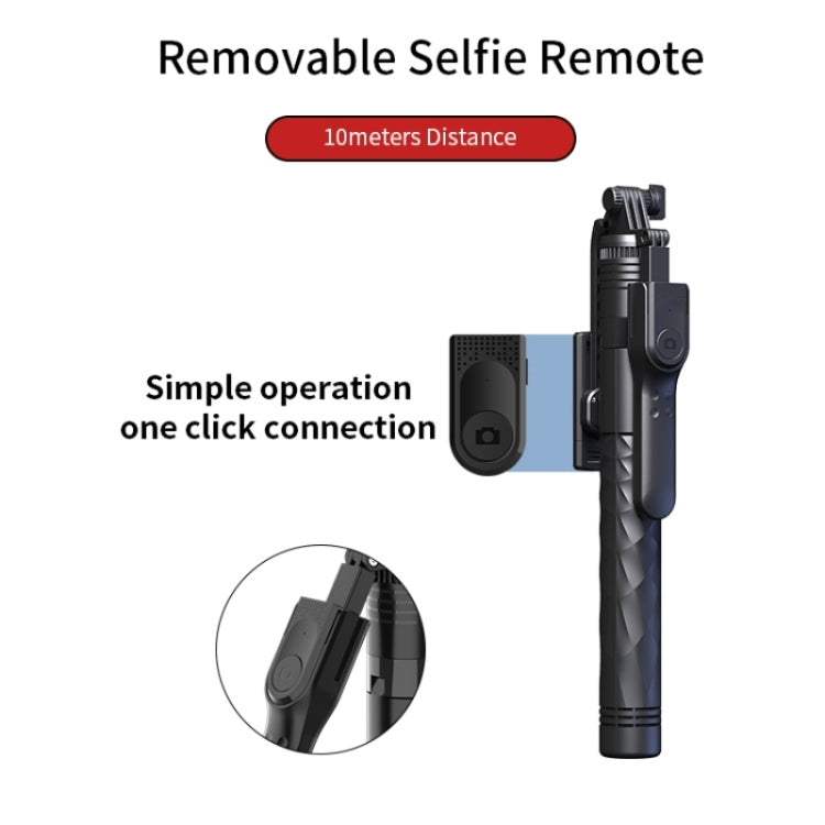 JMARY KT239 Rotation Design Camera Mount Holder 1.75m Telescopic Phone Selfie Stick Tripod - Tripods by Jmary | Online Shopping South Africa | PMC TechLife | Buy Now Pay Later Mobicred