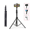 JMARY MT38 Travel Tripod Phone Holder 1.68m Telescopic Vlogging Camera Mount Tripod Stand - Tripods by Jmary | Online Shopping South Africa | PMC TechLife | Buy Now Pay Later Mobicred