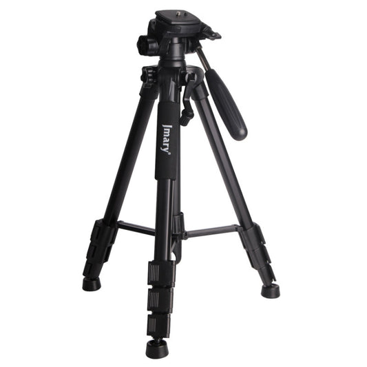 JMARY KP2234 Telescopic Aluminum Alloy SLR Camera Phone Live Streaming  Photography Tripod(Black) - free shipping - PMC Jewellery - Order now!