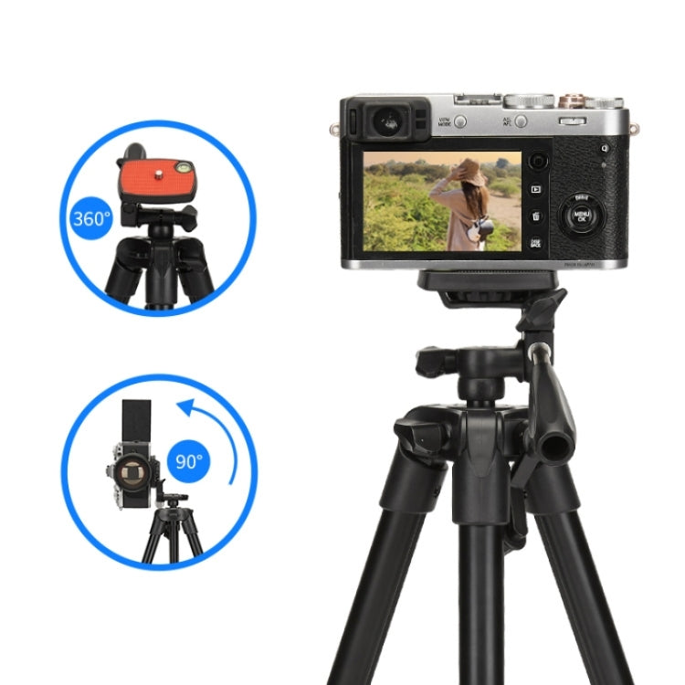 JMARY KP2205 Travel Tripod Mobile Phone Holder Telescopic Camera Mount Tripod Stand